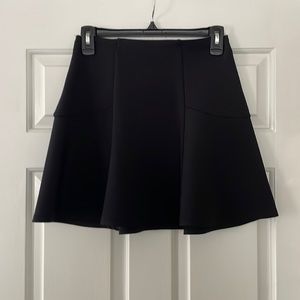 black hollister skirt